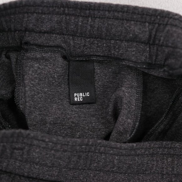 Public Rec Joggers Pants Mens 34 X 35 Gray All Day Everyday Drawstring - Picture 7 of 9